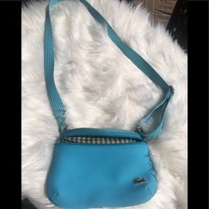 Lacoste Blue Cross Body Purse
